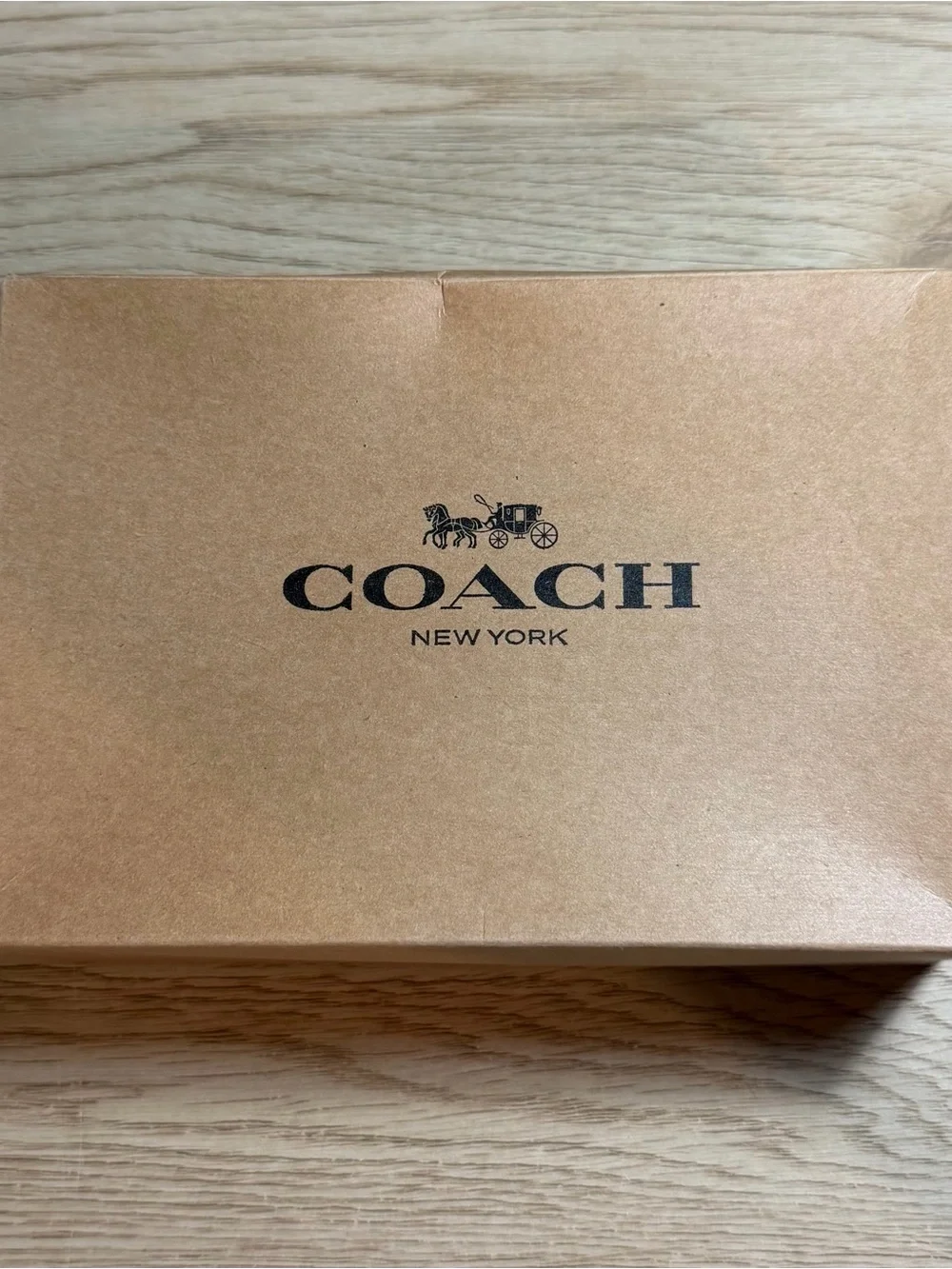 Coach Plum Metallic Leather Wristlet with Gold Hardware